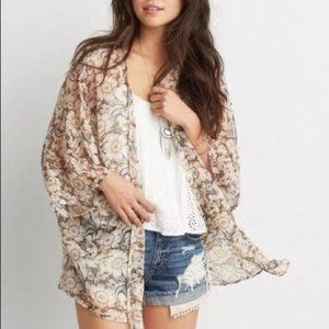 American Eagle Outfitters Sunflower Kimono - Size XS